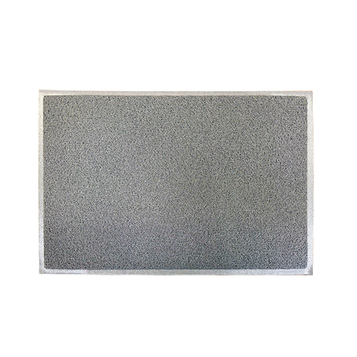 FELPUDO PVC PLAIN MAT 40x60cm GRIS 25 001 IC04 123116 X