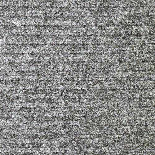 FELPUDO POLYESTER MAT DOBLE LINEA 50x80cm GRIS 25 001 IC04 123116 X