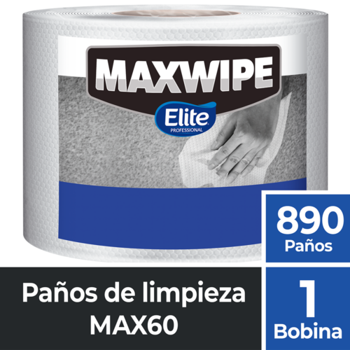 MAXWIPE PAÑO 60 ROLLO 890/1