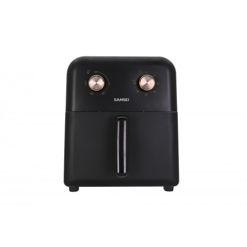 FREIDORAS DE AIRE 6 L SANSEI NEGRA