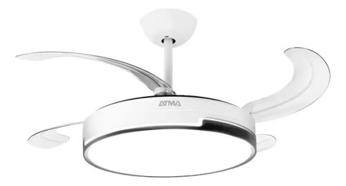 VENTILADOR 4 ASPAS RETRACTIL BCO. ATMA