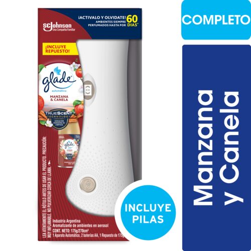 GLADE APARATO AUTOMATICO MANZANA & CANELA