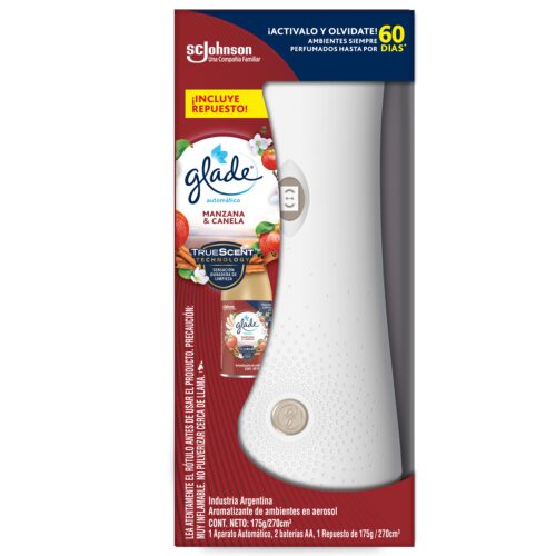 GLADE APARATO AUTOMATICO MANZANA & CANELA