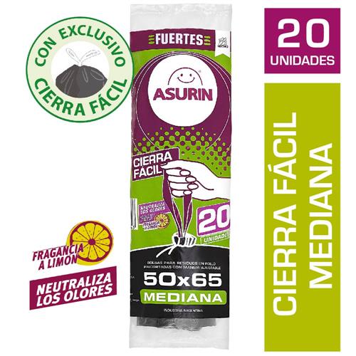 ASURIN ROLLO CIERRA FACIL 50x65x20u