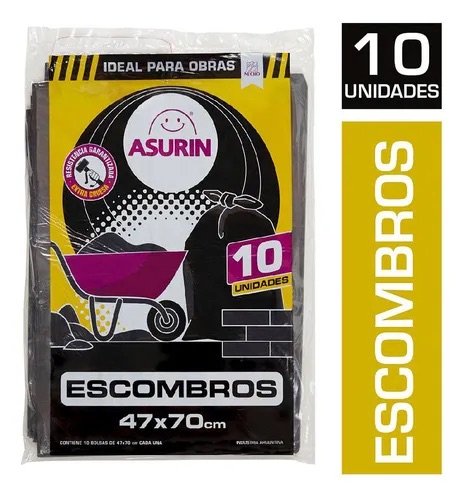 ASURIN BOLSA ESCOMBRO 47x70x10u