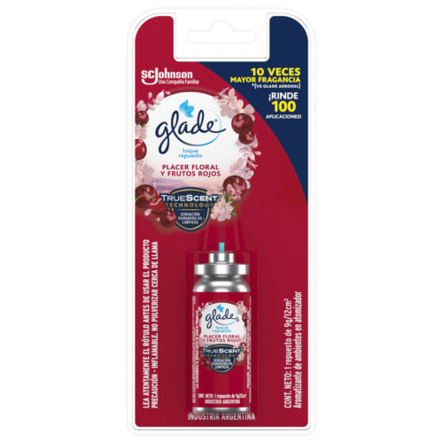 GLADE TOQUE REPUESTO PLACER FLORAL