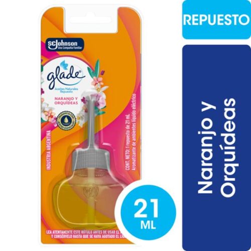GLADE ACEITES REP.NARANJO y ORQUIDEAS