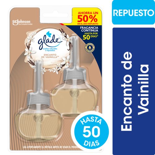 GLADE ACEITES REP x2u VAINILLA