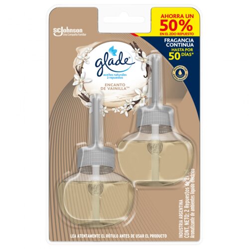GLADE ACEITES REP x2u VAINILLA