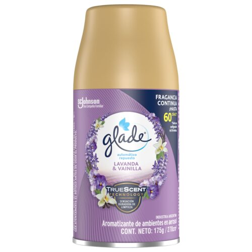 GLADE AUTOMATICO REP. CARICIA DE ALGODON
