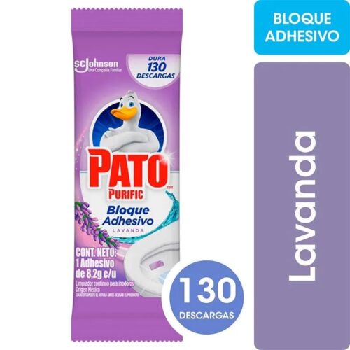PATO PURIFIC ADHESIVO LAVANDA x1u