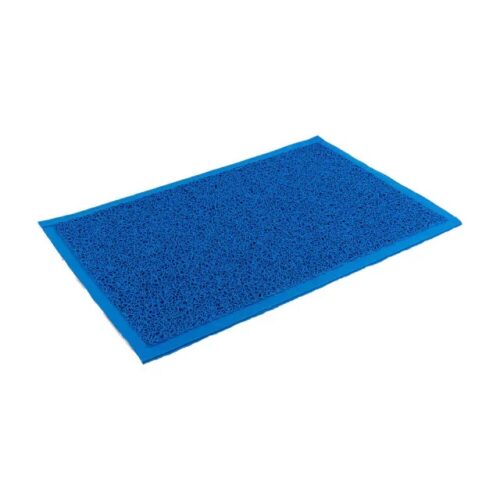 FELPUDO PVC PLAIN MAT 50x70cm AZUL