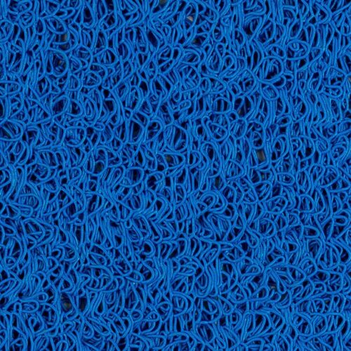 FELPUDO PVC PLAIN MAT 50x70cm AZUL