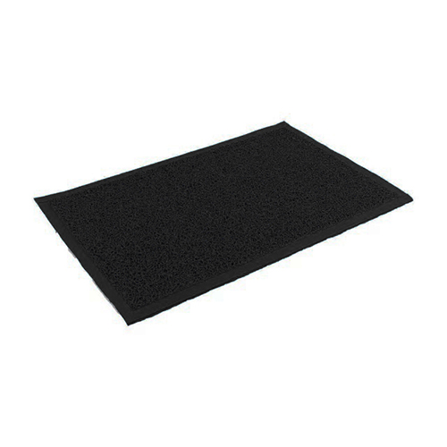 FELPUDO PVC PLAIN MAT 50x70cm NEGRO