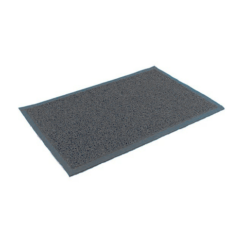 FELPUDO PVC PLAIN MAT 60x90cm GRIS