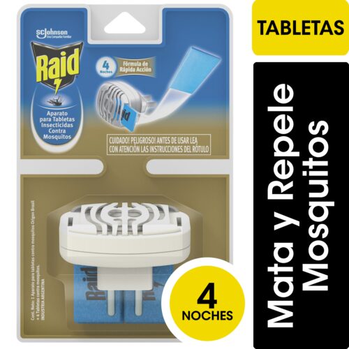 RAID APARATO ECONOMICO+4 TABLETAS