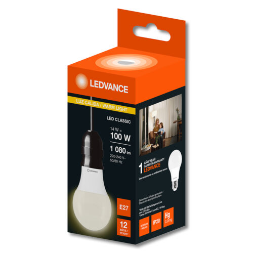 OSRAM LED CLASSIC 14W 830 CALIDA