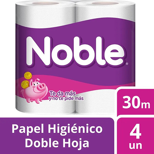 NOBLE HOJA DOBLE HOJA x4u 30mtr