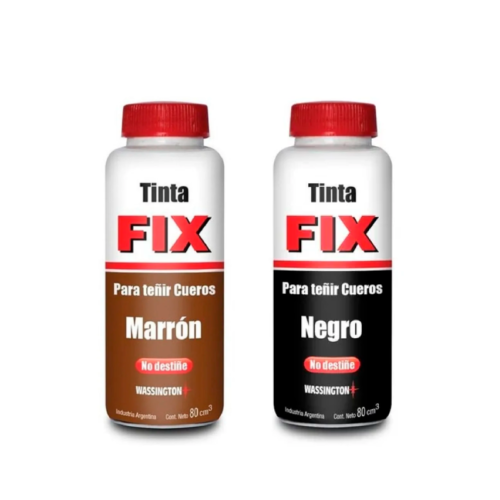FIX TINTA PARA CUEROS MARRON