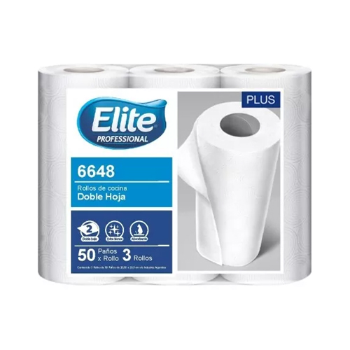 ELITE ROLLO D/H PLUS 50 PAÑOS